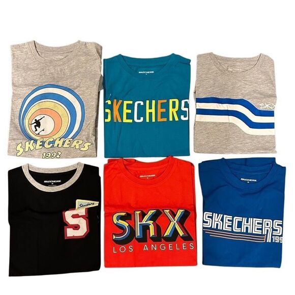 NWOT Boys Bundle Lot Skechers Medium Tees - Picture 1 of 9
